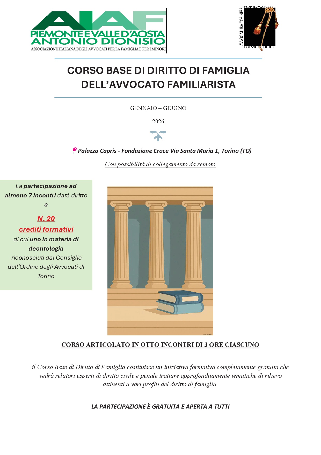 Intervento dell'avv. Filippo Perlo sul tema "diritto penale della famiglia"