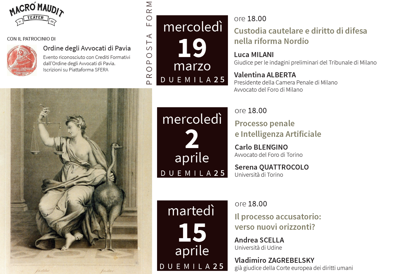 Questioni vecchie e problemi attuali della giustizia penale