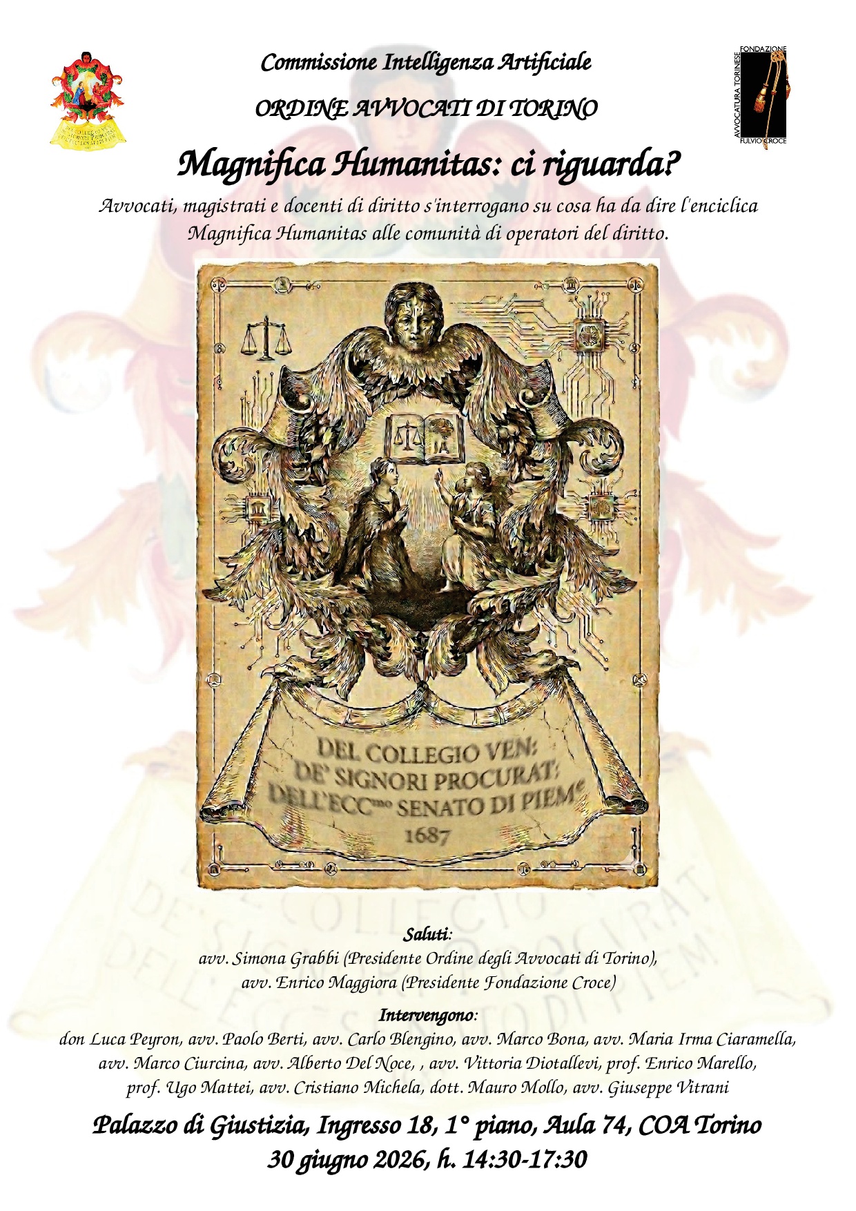 Convegno "Magnifica Humanitas: ci riguarda?"